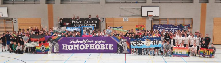Fußballfans gegen Homophobie Turnier Zürich